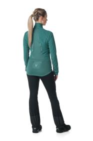 KILPI NORDIM-W Tmavě zelená dámská běžecká bunda