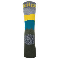 Kilpi NORS-U khaki turistické ponožky