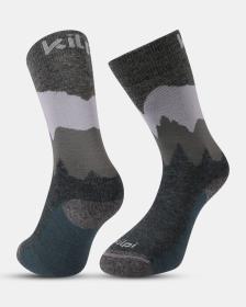 KILPI NORS-U Zelené unisex turistické ponožky