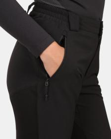 KILPI NUUK-W Černé dámské outdoorové kalhoty POUZE 44 (VÝPRODEJ)