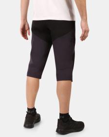 KILPI OLPRA-M Čierne pánske 3/4 outdoorové nohavice