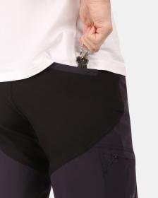 KILPI OLPRA-M Čierne pánske 3/4 outdoorové nohavice