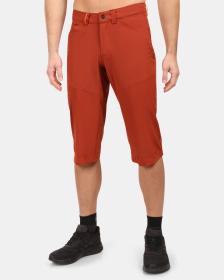 KILPI OLPRA-M Hnědé pánské 3/4 outdoorové kalhoty KILPI OLPRA-M Hnědé pánské 3/4 outdoorové kalhoty