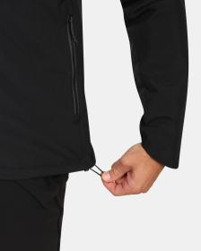 KILPI OLVERA-M Černá pánská outdoorová bunda