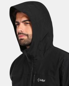 KILPI OLVERA-M Černá pánská outdoorová bunda