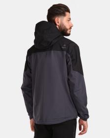 KILPI OLVERA-M Tmavě šedá pánská outdoorová bunda
