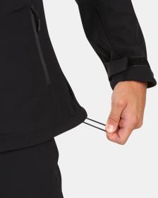 KILPI ONTAVIO-M Čierna pánska softshellová bunda