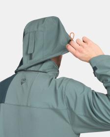 KILPI ONTAVIO-M Khaki pánská softshellová bunda