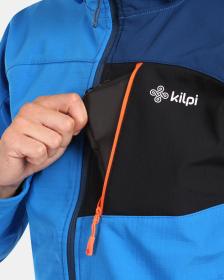 KILPI ONTAVIO-M Modrá pánská softshellová bunda