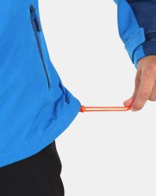 KILPI ONTAVIO-M Modrá pánska softshellová bunda