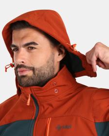 KILPI ONTAVIO-M Tmavě zelená pánská softshellová bunda