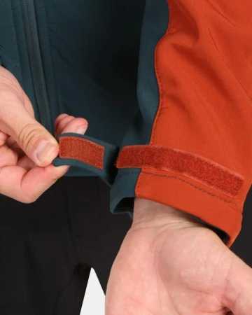 KILPI ONTAVIO-M Tmavě zelená pánská softshellová bunda