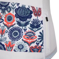 Kilpi ORETI-W bílý dámský cyklistický dres