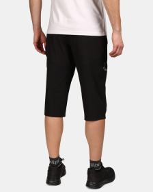 KILPI OTARA-M Černé pánské outdoorové 3/4 kalhoty