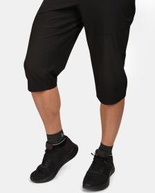 KILPI OTARA-M Čierne pánske outdoorové 3/4 nohavice