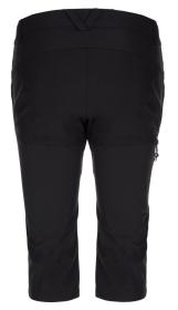 Kilpi OTARA-W černé dámské outdoorové 3/4 kalhoty