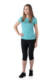 Kilpi OTARA-W černé dámské outdoorové 3/4 kalhoty