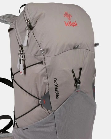 KILPI PACIFIC 20-U Světle šedý unisex batoh