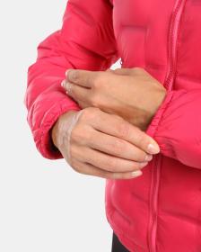 KILPI PAPILON-W Růžová dámská péřová bunda