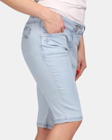 KILPI PARIVA-W Světle modré dámské jeansové šortky