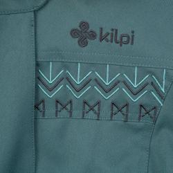 KILPI PERU-W Černý dámský zimní kabát