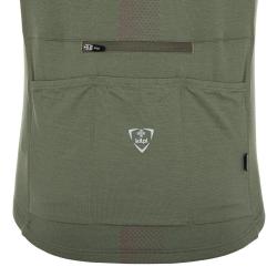 Kilpi PETRANA-M khaki pánský cyklistický dres