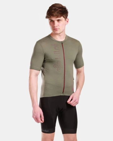 Kilpi PETRANA-M khaki pánský cyklistický dres Kilpi PETRANA-M khaki pánský cyklistický dres