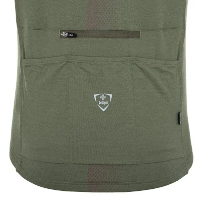 Kilpi PETRANA-M khaki pánský cyklistický dres