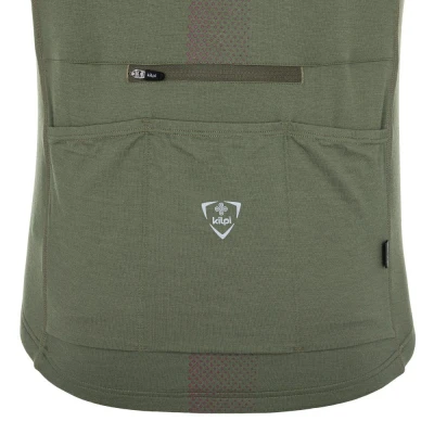 Kilpi PETRANA-M khaki pánský cyklistický dres