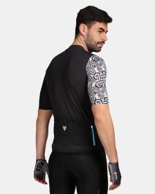 KILPI PICARD-M Čierny pánsky cyklistický dres