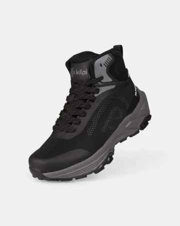 KILPI PINUT HIGH WP-U Černá unisex treková obuv