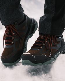 KILPI PITON HIGH WP-U Hnědá outdoorová vysoká obuv