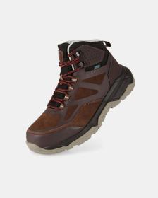 KILPI PITON HIGH WP-U Hnědá outdoorová vysoká obuv