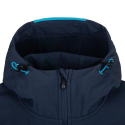 Kilpi PRESENA-M Tmavě šedá pánská softshell bunda