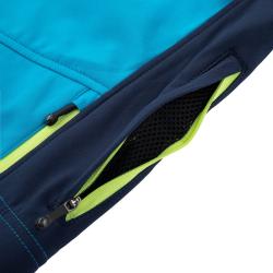 Kilpi PRESENA-M Tmavě šedá pánská softshell bunda