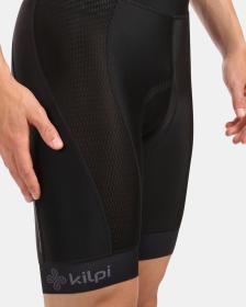 KILPI PRESSURE-M Čierne pánske cyklistické šortky