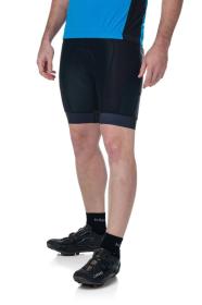 Kilpi PRESSURE-M černé pánské cyklistické kraťasy