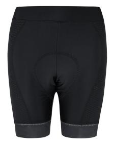 Kilpi PRESSURE-W černé dámské cyklistické šortky