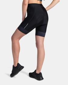 KILPI PRESSURE-W Černé dámské cyklistické šortky