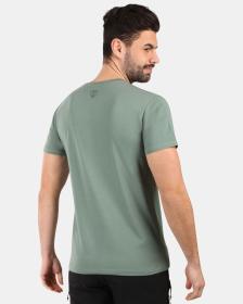 KILPI PROMO-M Khaki pánské bavlněné tričko