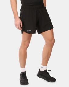 KILPI RAFEL-M Čierne pánske bežecké šortky KILPI RAFEL-M Čierne pánske bežecké šortky
