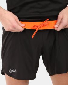 KILPI RAFEL-M Černé pánské běžecké šortky