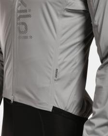 KILPI RAINAR-M Světle šedá pánská cyklistická bunda
