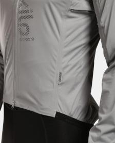 KILPI RAINAR-M Světle šedá pánská cyklistická bunda POUZE 3XL (VÝPRODEJ)