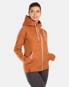 KILPI RAJANA-W Hnědá dámská mikina