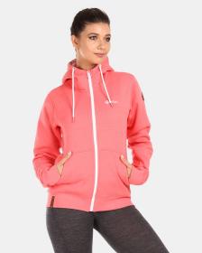 KILPI RAJANA-W Růžová dámská mikina