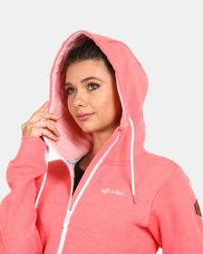 KILPI RAJANA-W Růžová dámská mikina