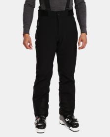 KILPI RAVEL-M Čierne pánske lyžiarske nohavice