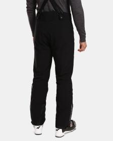 KILPI RAVEL-M Čierne pánske lyžiarske nohavice