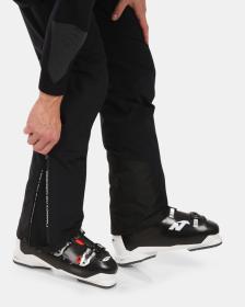 KILPI RAVEL-M Čierne pánske lyžiarske nohavice